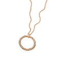 Le premier jour Necklace, pink gold and diamonds