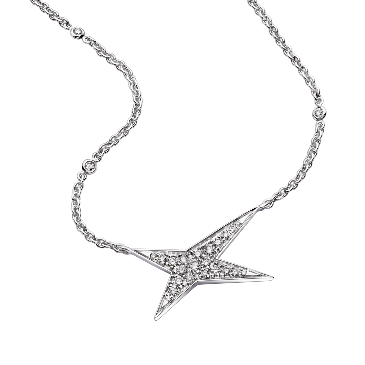 Necklace Mes Nuances à Toi, XL, white gold, diamonds by Mauboussin Singapore