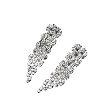 Je Le Veux Earrings, white gold and diamonds