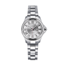 Watch L'Heure de Paix, small model, automatic, steel bracelet