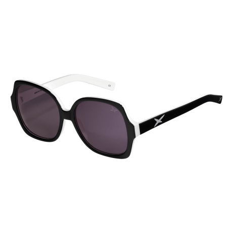 SUN 46 (Sunglasses, acetate, black - white)