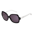 SUN 46 (Sunglasses, acetate, black, temples white)
