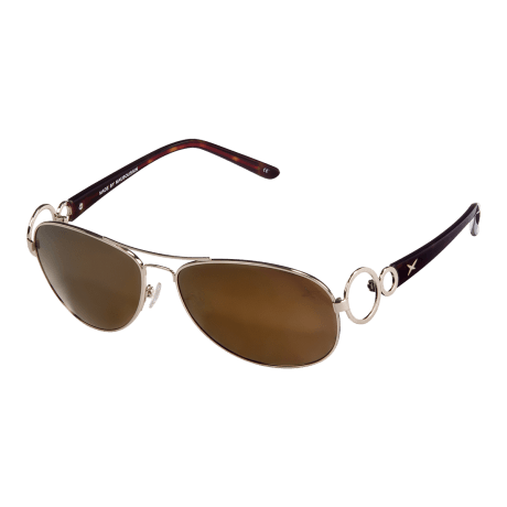 SUN 52 (Sunglasses, metal, golden polarized)