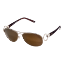 SUN 52 (Sunglasses, metal, golden polarized)