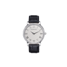 Jardin du Palais Royal, white dial and leather strap