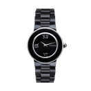 Amour la Nuit watch, in black ceramic