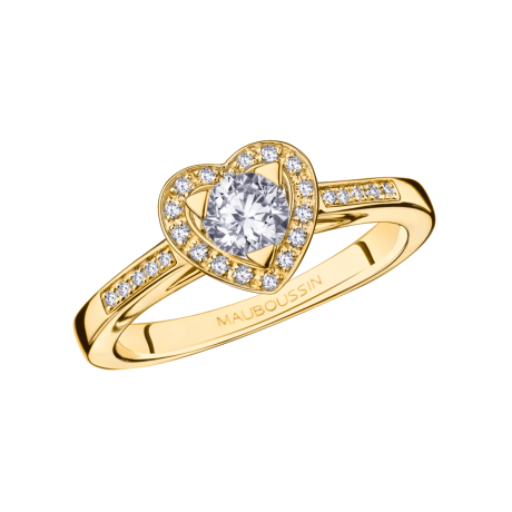 Love Touch, yellow gold, diamonds