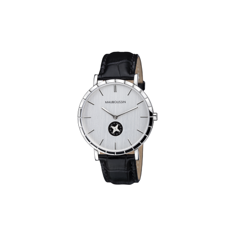 Etoile du Temps watch, large model, white dial