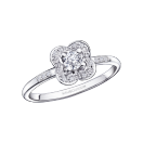 Chance Super One ring in white gold and diamonds
