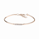 Trois grains d'amour bracelet, pink gold, diamonds