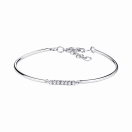 Trois grains d'amour bracelet, white gold, diamonds