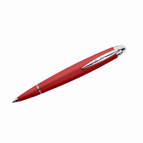 Je rêve donc j’écris ballpoint pen, red lacquer and diamonds