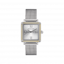 Revendication, Square silver dial with diamonds