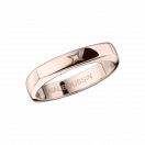 Odéon d'Amour wedding band, pink gold, 4mm