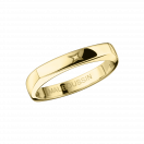 Odéon d'Amour wedding band, yellow gold, 3.5mm