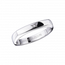 Odéon d'Amour wedding band, white gold, 3.5mm