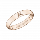 Fidèle Mon Amour wedding band, pink gold, 4mm