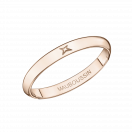 Fidèle Mon Amour wedding band, pink gold, 2.5mm