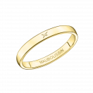 Mon Autre Moi Mon Amour wedding band, yellow gold, 2.5mm