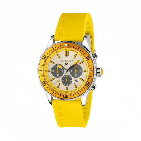 Bande d'Arrêt d'Urgence yellow chronograph