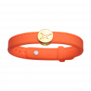 Leonard and Suzan of the Valley orange bracelet, yellow gold