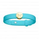 Leonard and Suzan of the Valley turquoise bracelet, yellow gold