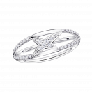 Elena, My Star Away ring, white gold and diamonds