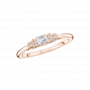 Un Printemps 1930 No.2, pink gold with diamonds