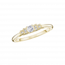 Un Printemps 1930 No.2, yellow gold with diamonds