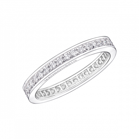 Diam's Sex & Love wedding band, diamonds, white gold