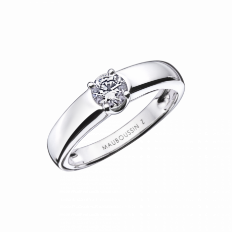 Felicity ring, rose gold, 0,20ct diamond