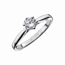 Six de Toi engagement ring, white gold, 0,30ct diamond