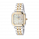 Belo Horizonte watch, two-tone steel, white mother-of-pearl