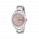 Silicon Valley women's watch, hybrid automatic, pink dial, steel bracelet