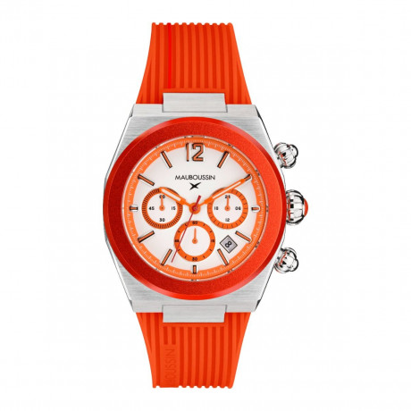 KAB men's orange watch