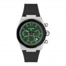 KAB men's green/black watch