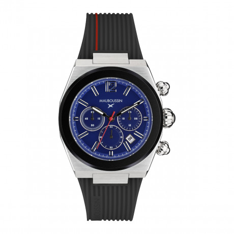 KAB men's blue/black watch