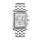 Avenue Victor Hugo watch, Steel, Silver dial