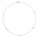 La Route de l'Amour necklace, pink gold