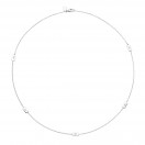 La Route de l'Amour necklace, white gold