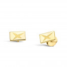 la Route de l'Amour earrings, yellow gold