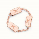 La Route de l'Amour ring, pink gold