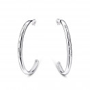1827 hoop earrings, 925 silver and diamonds