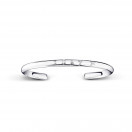 1827 bangle, 925 silver and diamonds