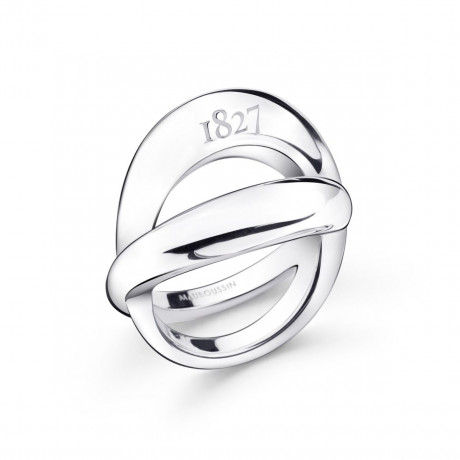 1827 ring, 925 silver and diamonds
