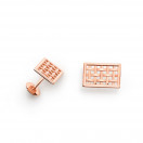 Une Galerie rue de Seine earrings, pink gold