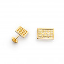Une Galerie rue de Seine earrings, yellow gold