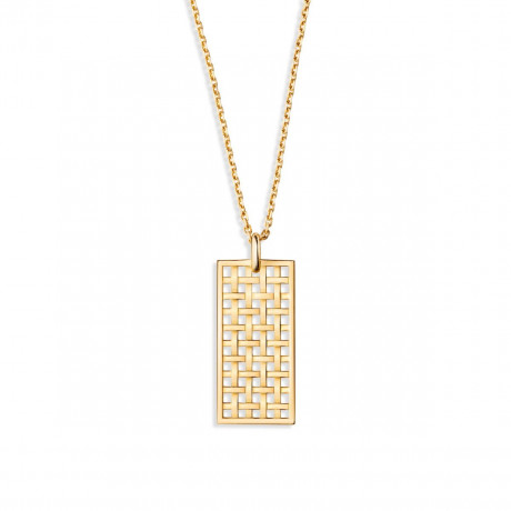 Une Galerie rue de Seine pendant, yellow gold