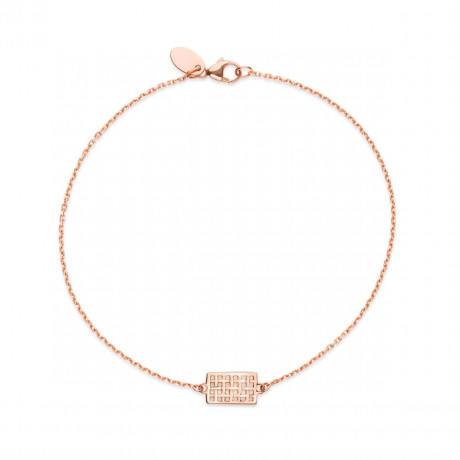 Une Galerie rue de Seine GM bracelet, pink gold