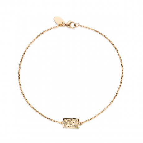 Une Galerie rue de Seine PM bracelet, yellow gold